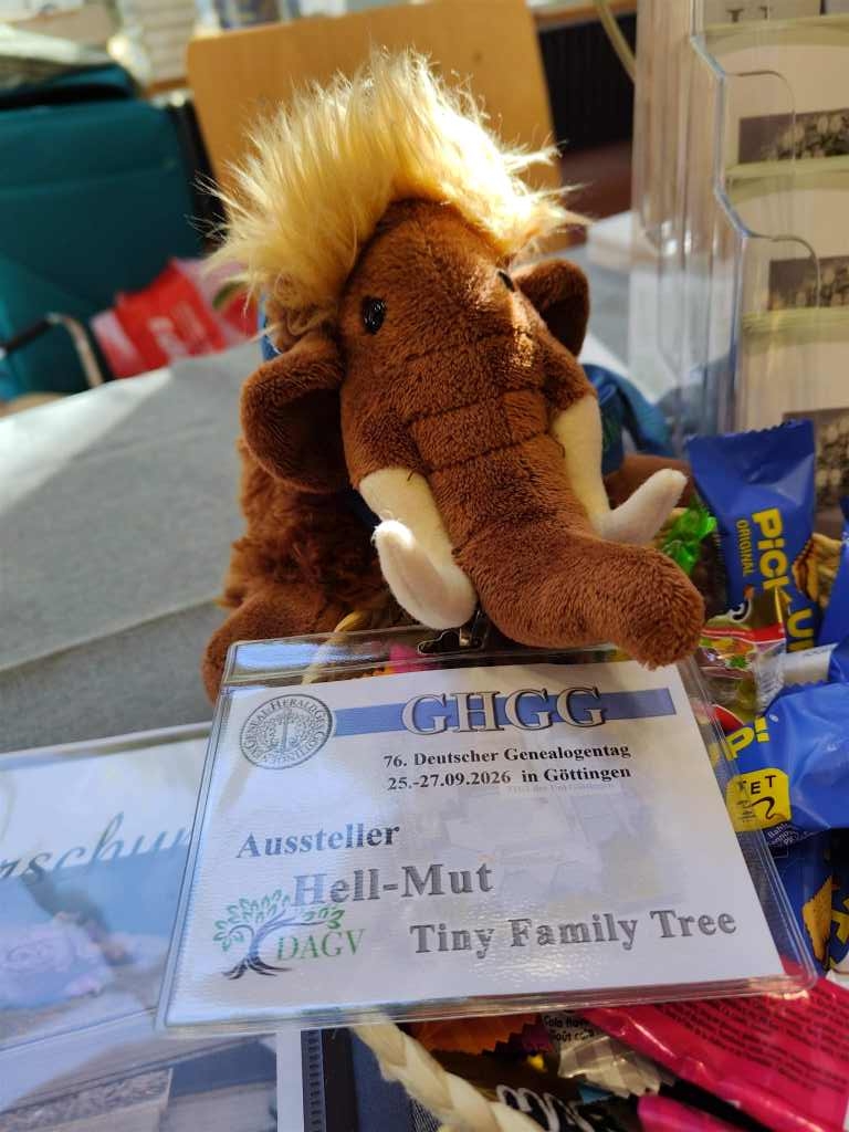Genealogentag Göttingen - Aussteller Hell-Mut