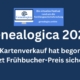 Genealogica 2026 - Kartenverkauf und Frühbucherpreis - Ahnenforschung Familienforschung online
