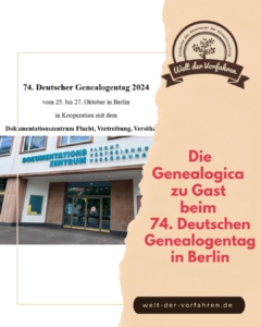 Instagram - 74. Deutscher Genealogentag Berlin 2024 DGT