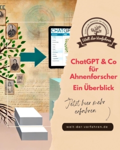 Instagram - KI für die Ahnenforschung ChatGPT