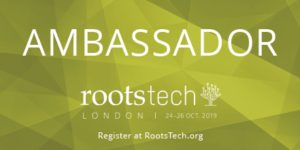 RootsTech London 2019 - Welt der Vorfahren ist "Ambassador" | Ahnenforschung Genealogie Familienforschung Konferenz DNA